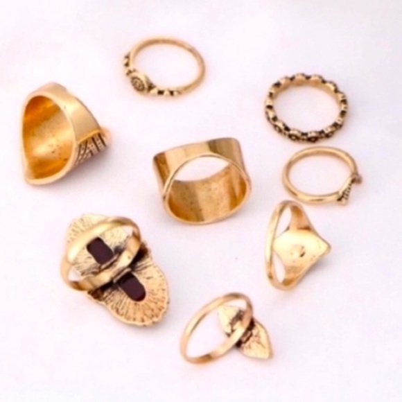 Vintage Style Ring Set - Picture 3 of 3